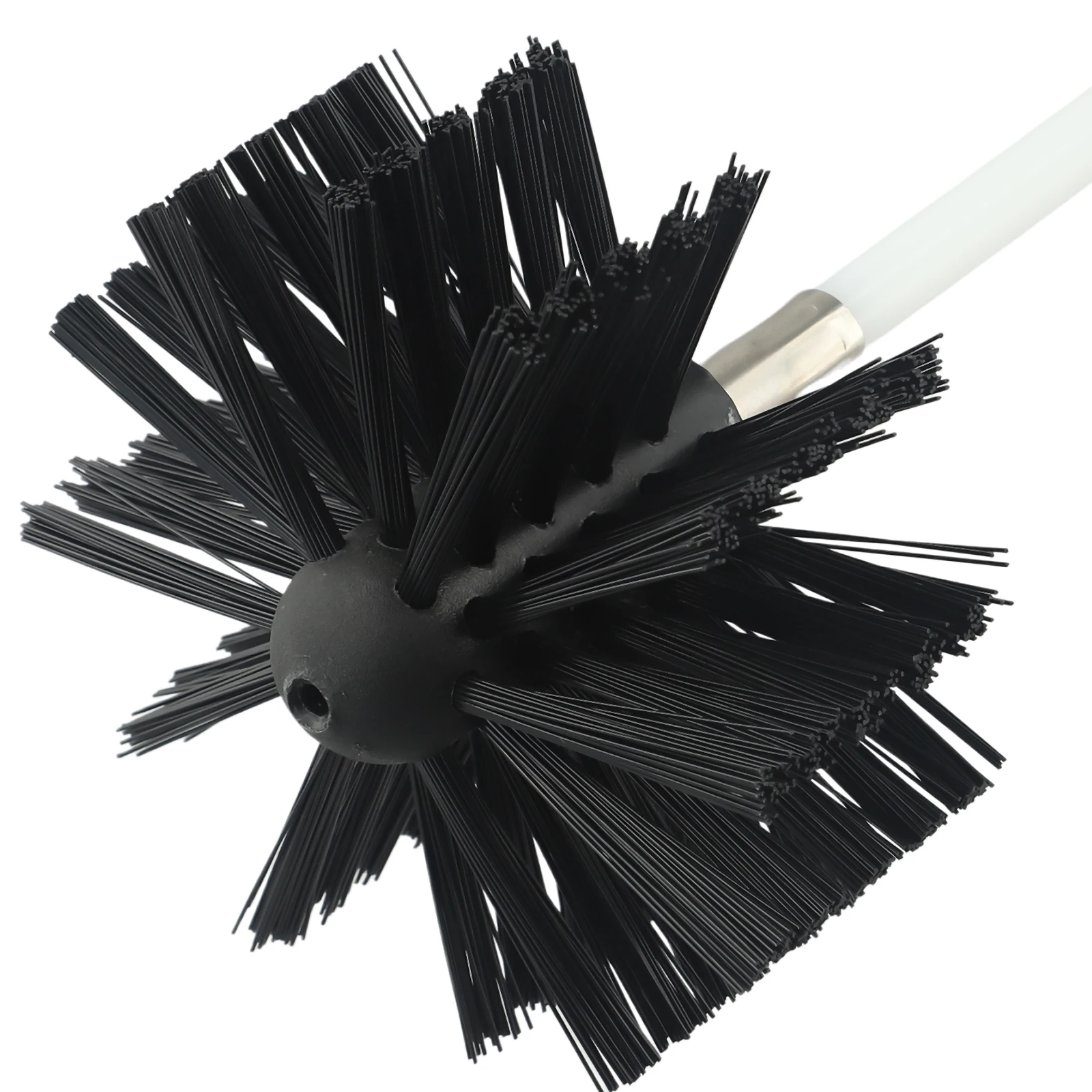 Chimney Brush Accessories 100mm Brush Head Long Handle Flexible Rod for Chimney Dryer Pipe Fireplace Inner Wall Cleaning Tools