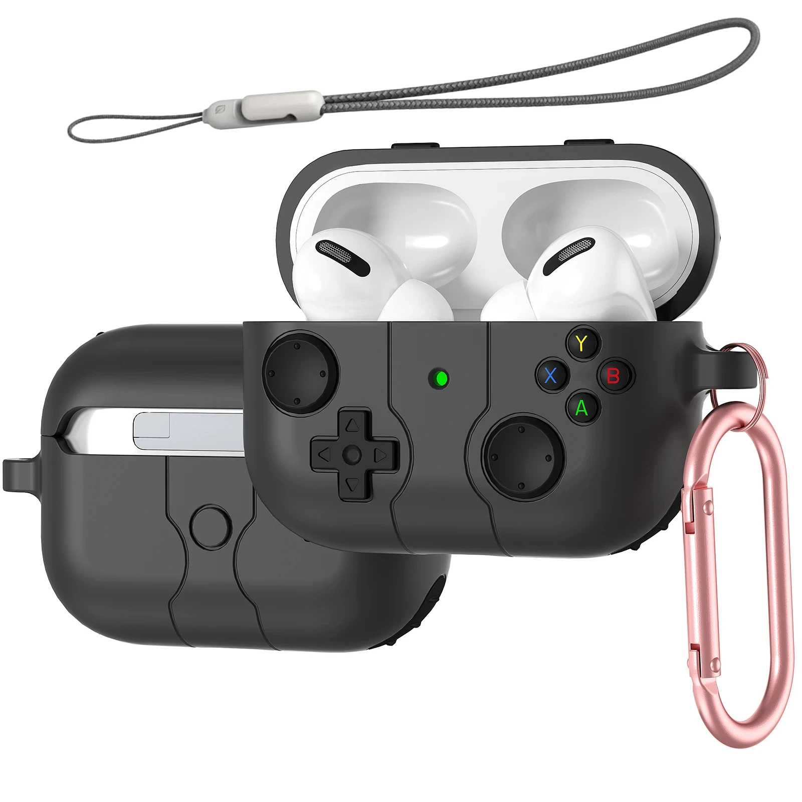 Game Console Design Silicone Protective AirPods Case Cover