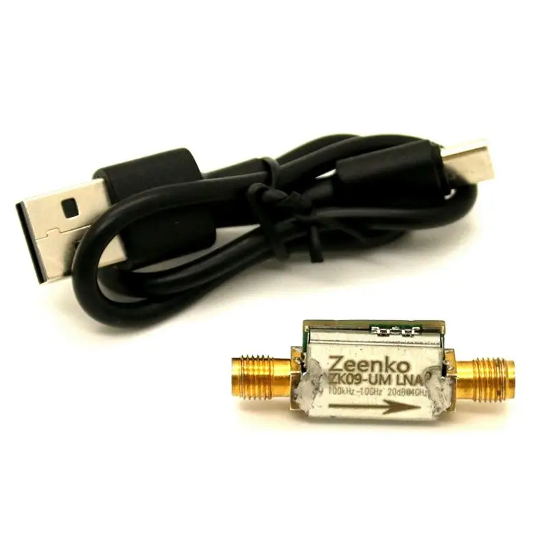 우수한 Zeenko UM 시리즈 저소음 증폭기 USB Type-C 인터페이스 20Db 고이득 LNA RF 전력 프리앰프 모듈 ZK09-UM