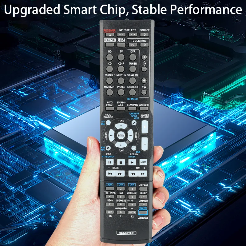 Nouveau AXD7586 pour télécommande récepteur AV Pioneer VSX-520-S VSX-53