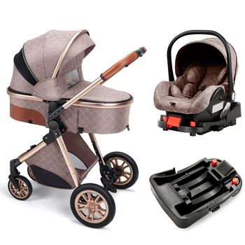 Luxury 3-in-1 Stroller 1