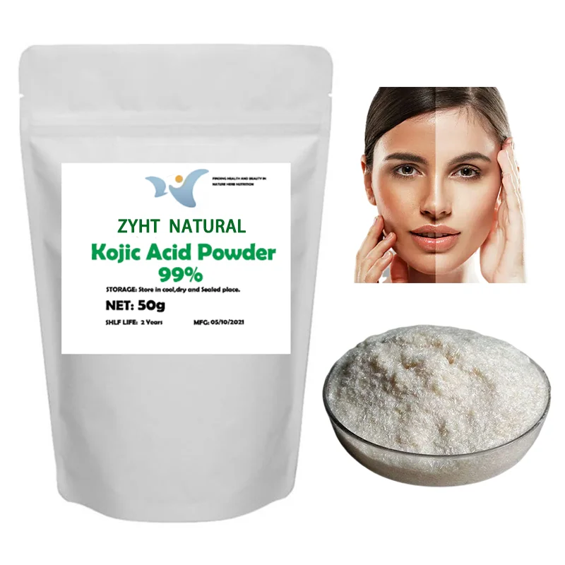 Pure99CosmeticGradeKojicAcidPowderWhiteningAntiagingTreatment