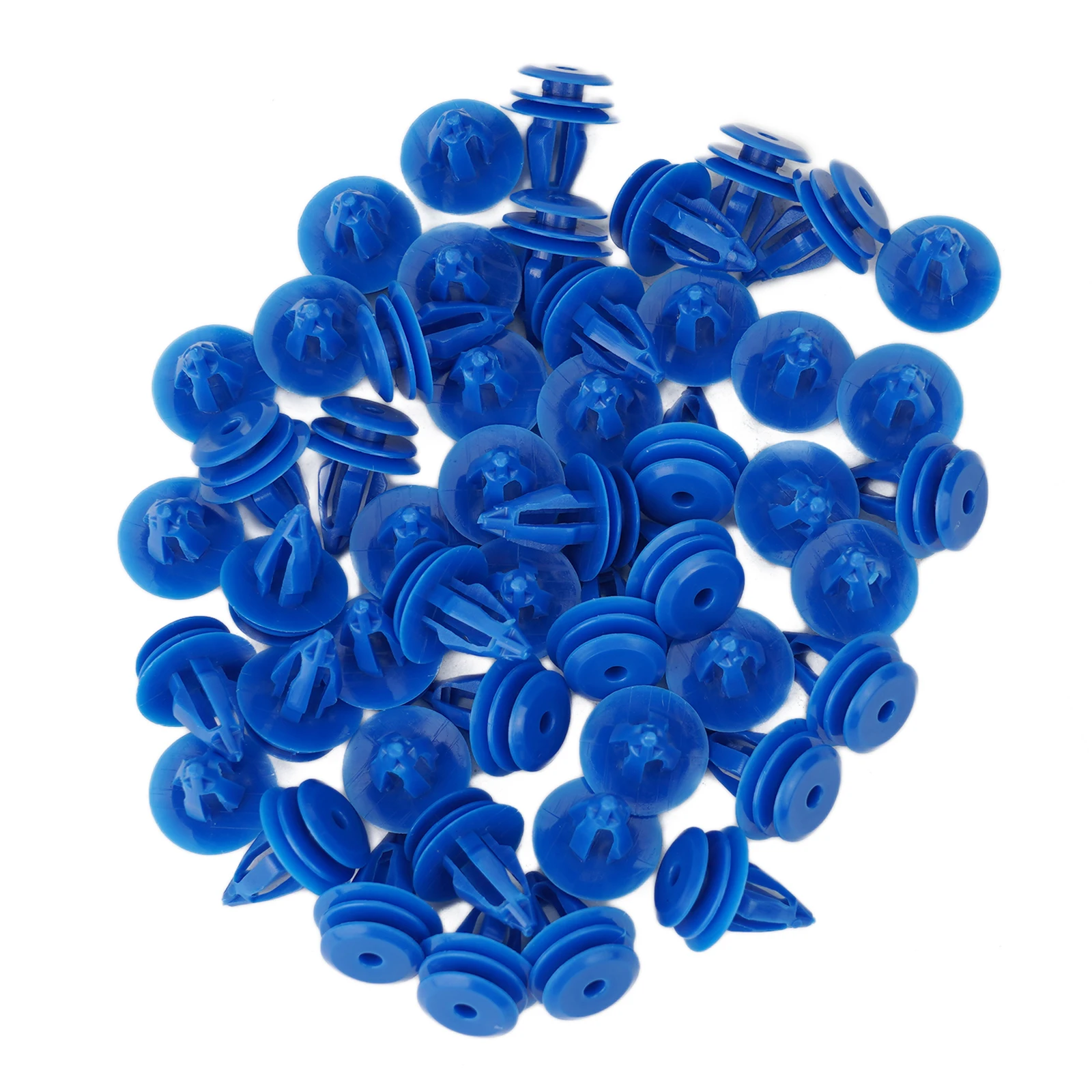 

For Rover Range Evoque Wheel Arch Trim Clips Replace 50pcs Blue Decorate Left Right Nylon Parts Plastic Practical