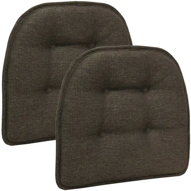 

Non-Slip 15" x 16" Tufted Chair Cushions, Set of 2