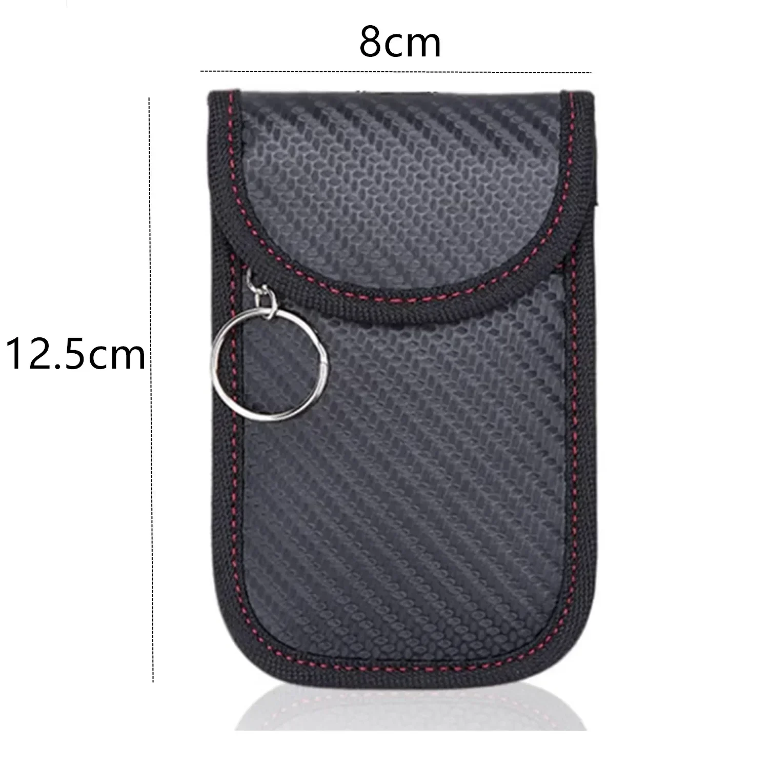 RFID Signal Blocking Faraday Pouch for Keyless Car Keys - Anti-Theft Radiation Protection