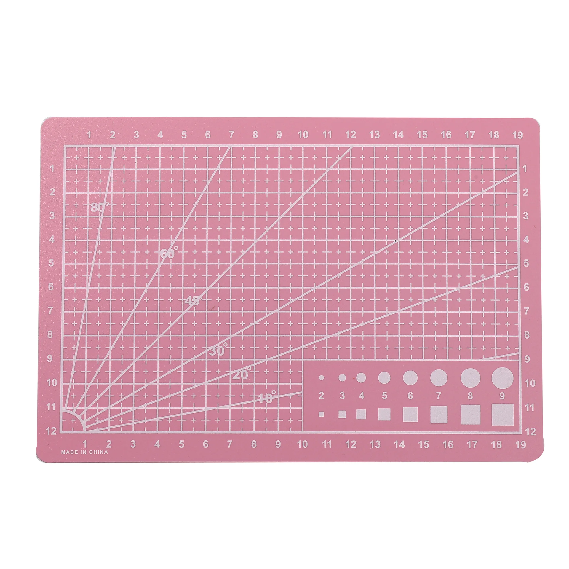 A5 PVC Cutting Mat Cutting Board Workbench Patchwork Sewing Manual DIY Knife Engraving Leather Single Side Underlay 1pcs cutting mat cutting pad