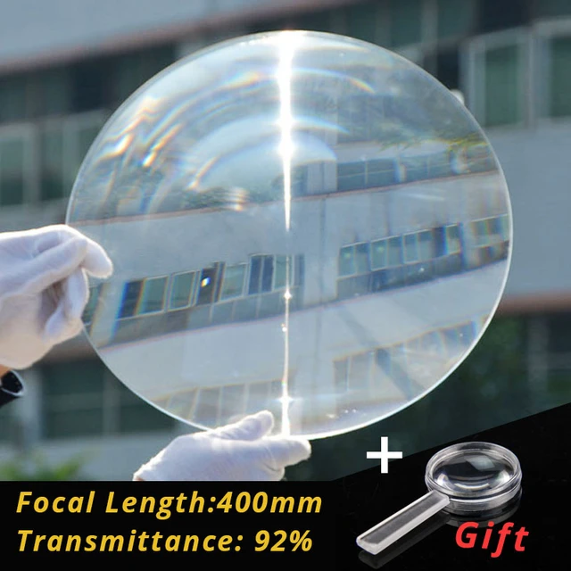 300mm große Fresnel linse Kunststoff PMMA Linse Brennweite optische Lupe  Solar konzentrator Gewinde linse Solar kocher - AliExpress