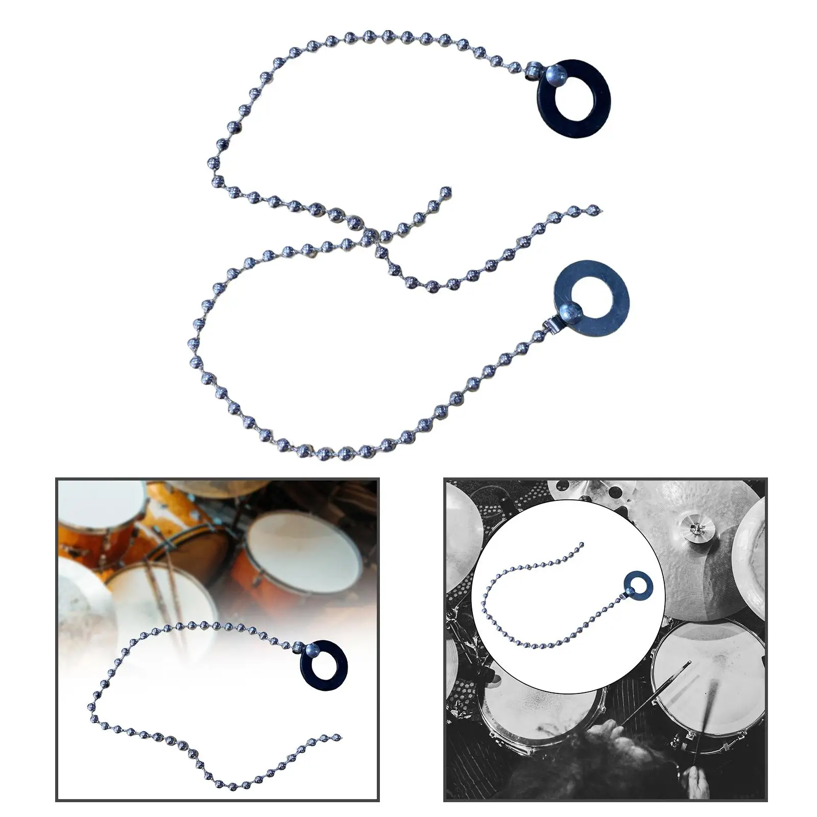 Cymbal Extension Chain Rack Drum Fitments Practical Crash Effect Device