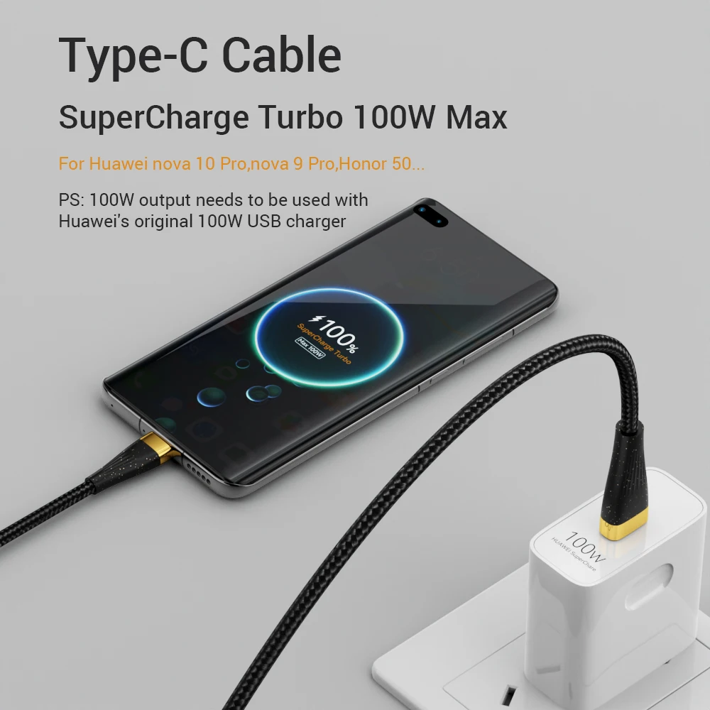 6A 100W USB C Cable 3 in 1 Fast Charging Micro USB Data Cord Phone Charger Quick Charge Cable for IPhone Oneplus Xiaomi Huawei