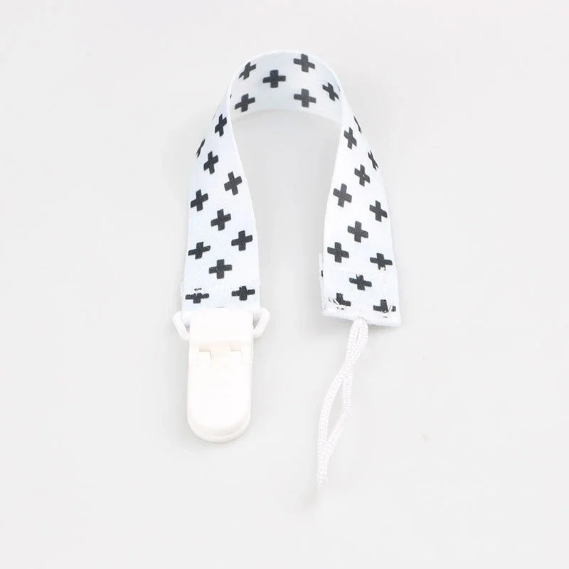 Baby Pacifier Clip Chain Ribbon Dummy Soother Holder Anti-drop for Infant