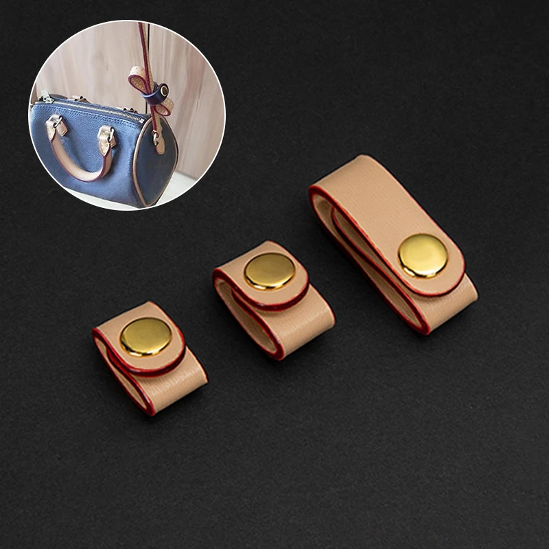 

PU Handles Shorten Fixed Buckle Bag Strap Adjustment Hook Shorten Fixed Buckle Shoulder Strap Fixing Clip Bags Accessories