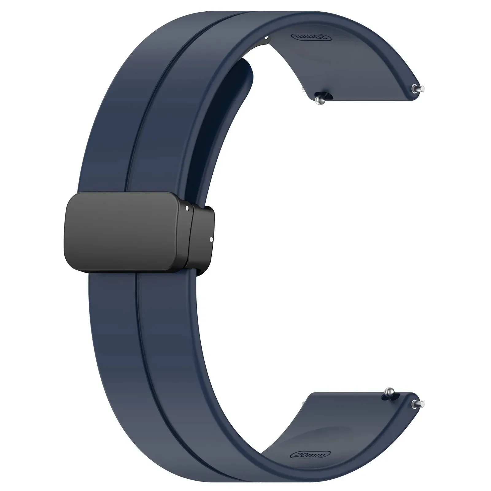 Versatile Silicone Strap with Magnetic Buckle (Multiple Sizes Available)