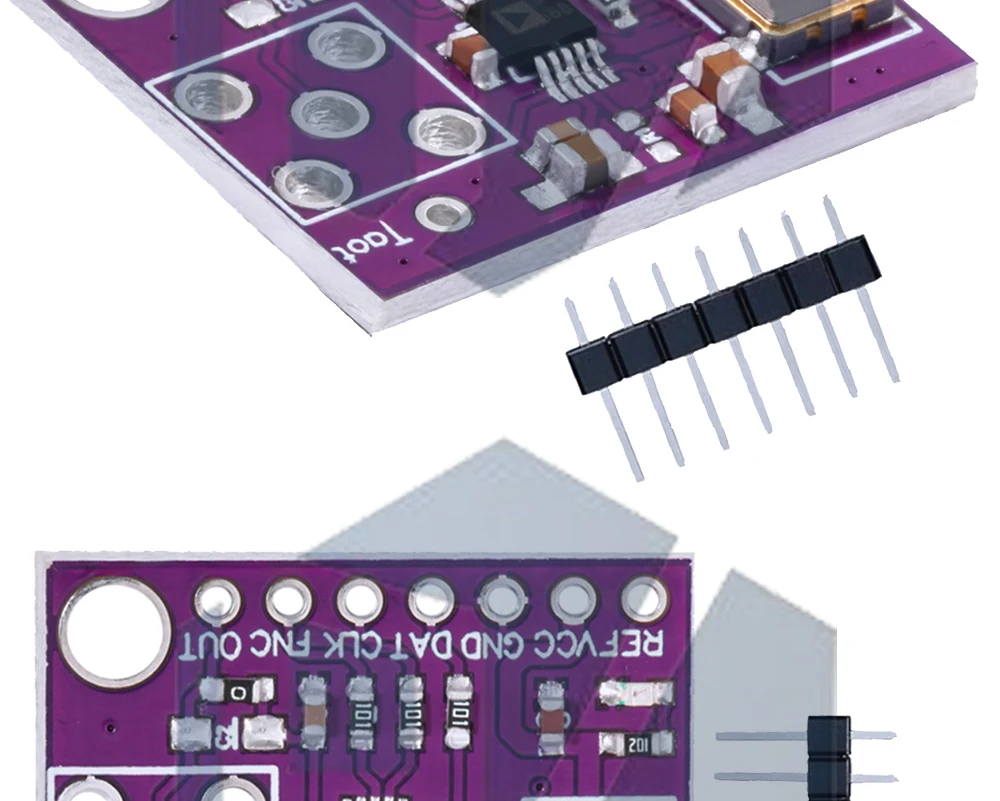 1 ~ 10PCS AD9833 AD9833BRMZ Programmierbare Mikroprozessor 0-12,5 MHZ Sinus Platz DDS Signal Generator Modul Serielle interface Modul – Detail 8