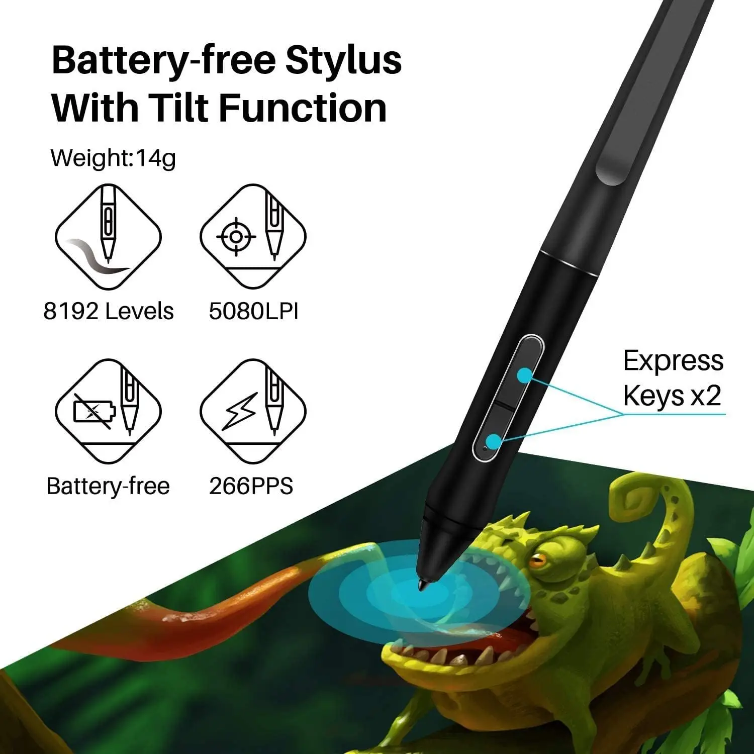 شاشة رسم احترافية ١٢ بوصة