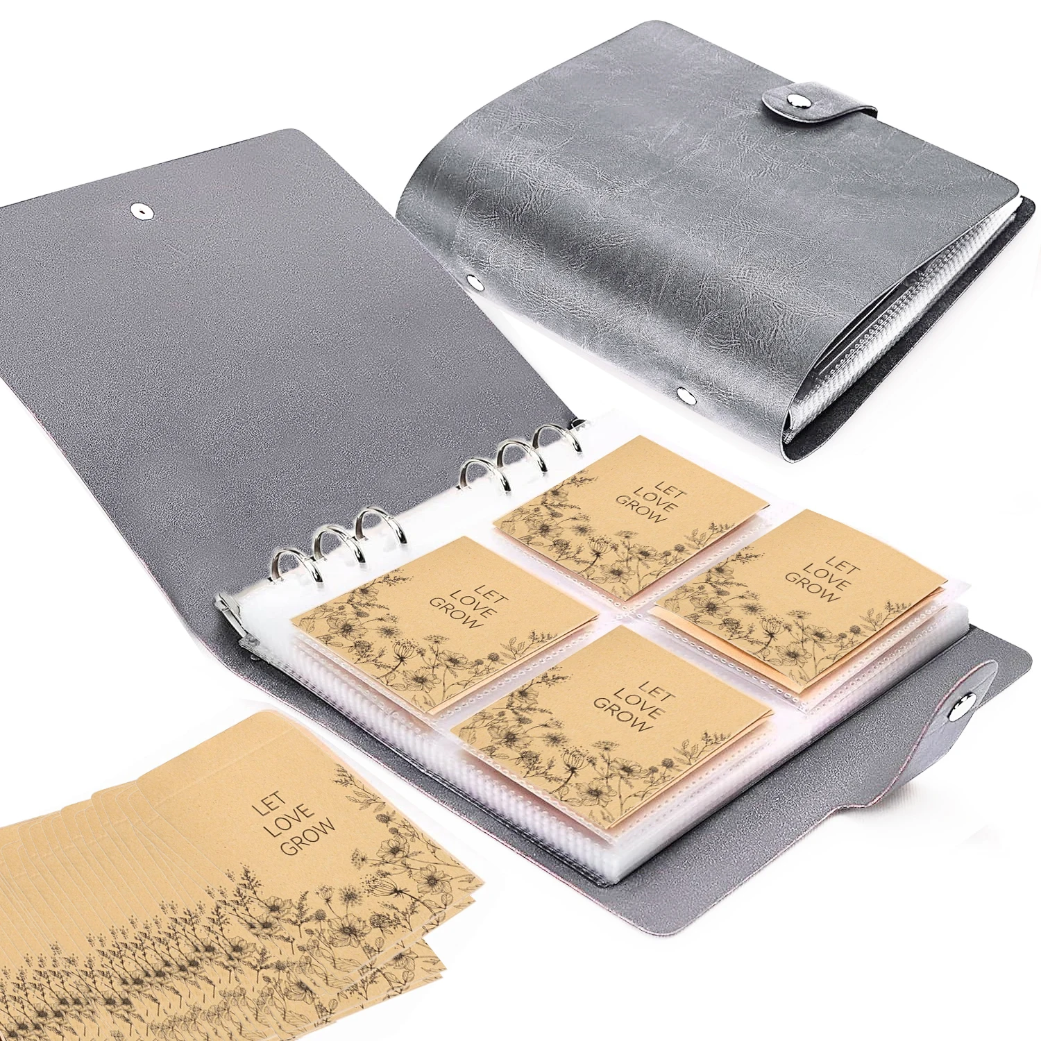 Resealable Seed Storage Envelopes - Organizers & Saver Packets with Storage Box