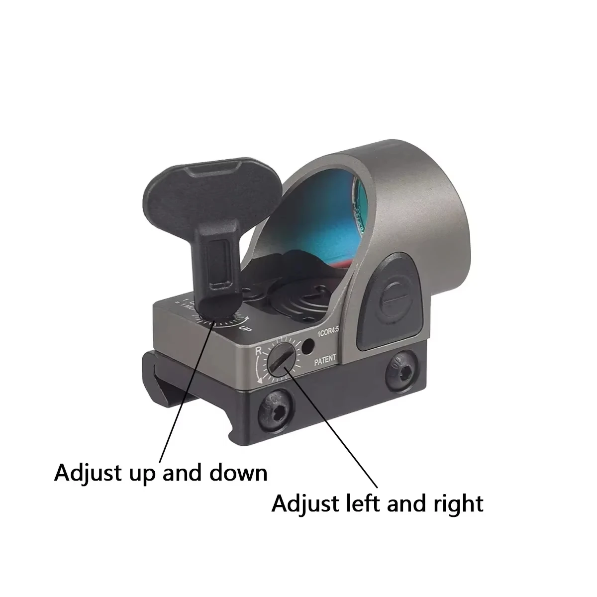 SR RM Mini Red Dot Sight Collimator Scope Glock Rear Sight Mount Hunting Optics Holographic Hot 20mm Rail Riflescope red dot sight rifle scope holographic collimator