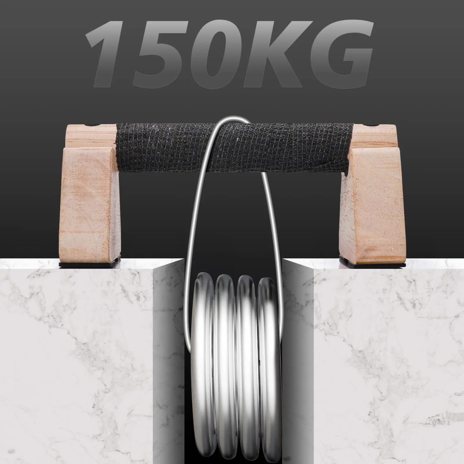 Pushup Handles for Men for Handstand Training Wooden Calisthenics Equipment Push Up Bars & Calisthenics Bar Parallettes Bars