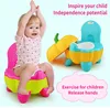 Portable Toilet Pumpkin Shape Baby Potty Toilet Cartoon Toilet Trainer for Baby Potty Urinal Children Toilet Training Seat 5