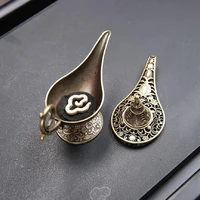 Antique Style Lamp Metal Incense Burner Scented Unscented Candle Holder Home Decor Gift Arabic Incense Burner 5