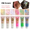 Facial&body Chameleon High Gloss Glitter Powder Long Lasting Waterproof Stage Party Glitter Eyeshadow Hair Face Body Glitter Gel 2