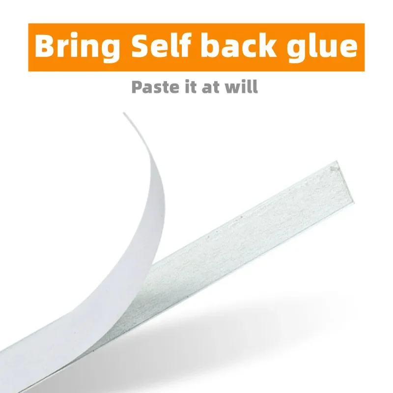 Self-Adhesive Measuring Tape tape measure Stainless Steel Workbench Ruler Adhesive Backed Metric Scale Rust-Proof Durable