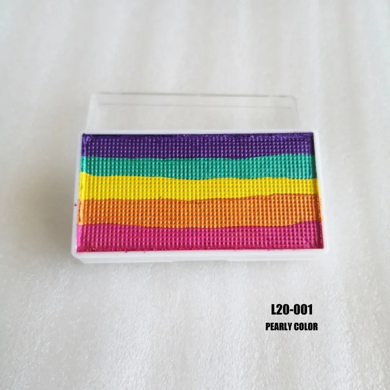 Hot Rainbow Split Cakes 20g Body Art Face Painting Water-based Holiday Adults Kids Cosplay Hot Sell 6