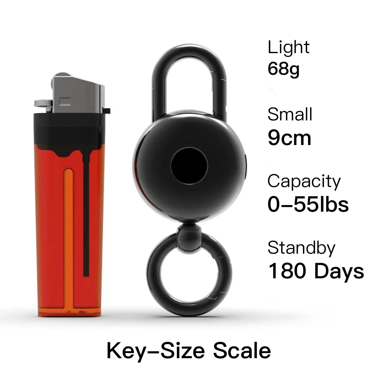 Mini Handheld LCD Scale Portable Electronic Scale 25KG Capacity in Key Size 278mAh Rechargable Long Duration Type-C portable scale digital scale pocket scale weighing tools
