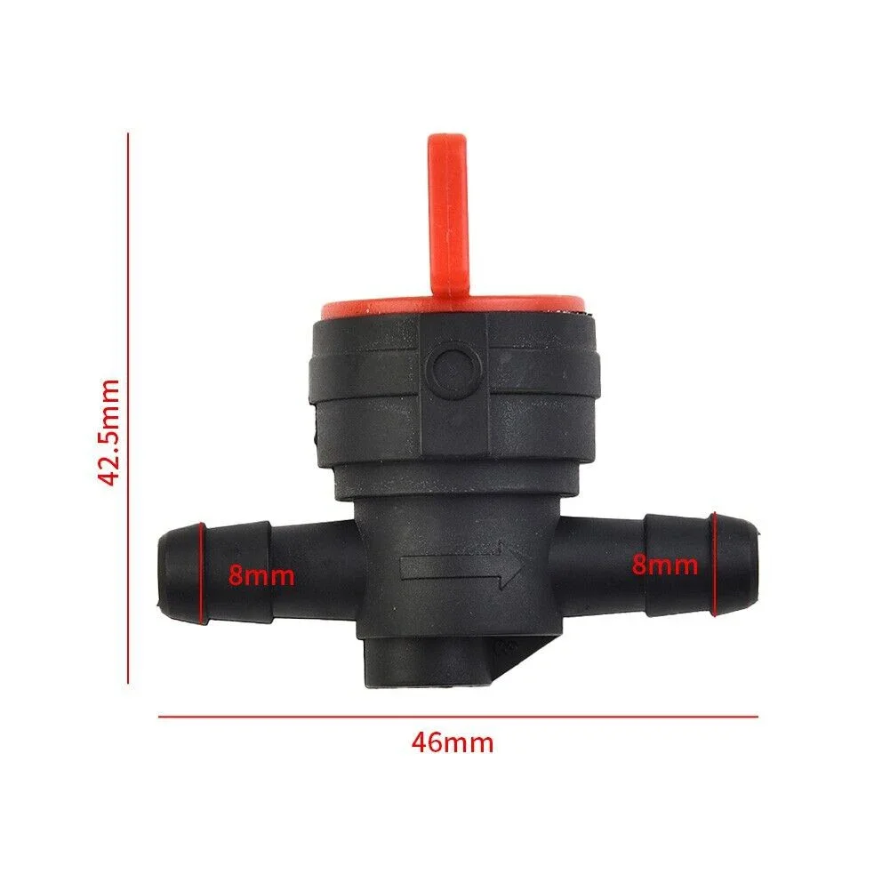 8mm Schalter Ventil Rasenmäher Kraftstoff Motorrad Kraftstoff Versorgung Ein Aus Kraftstoff Hahn Benzin Schalter Für 1/4 zoll ID Rohr Moto kraftstoff stecker – Detail 9