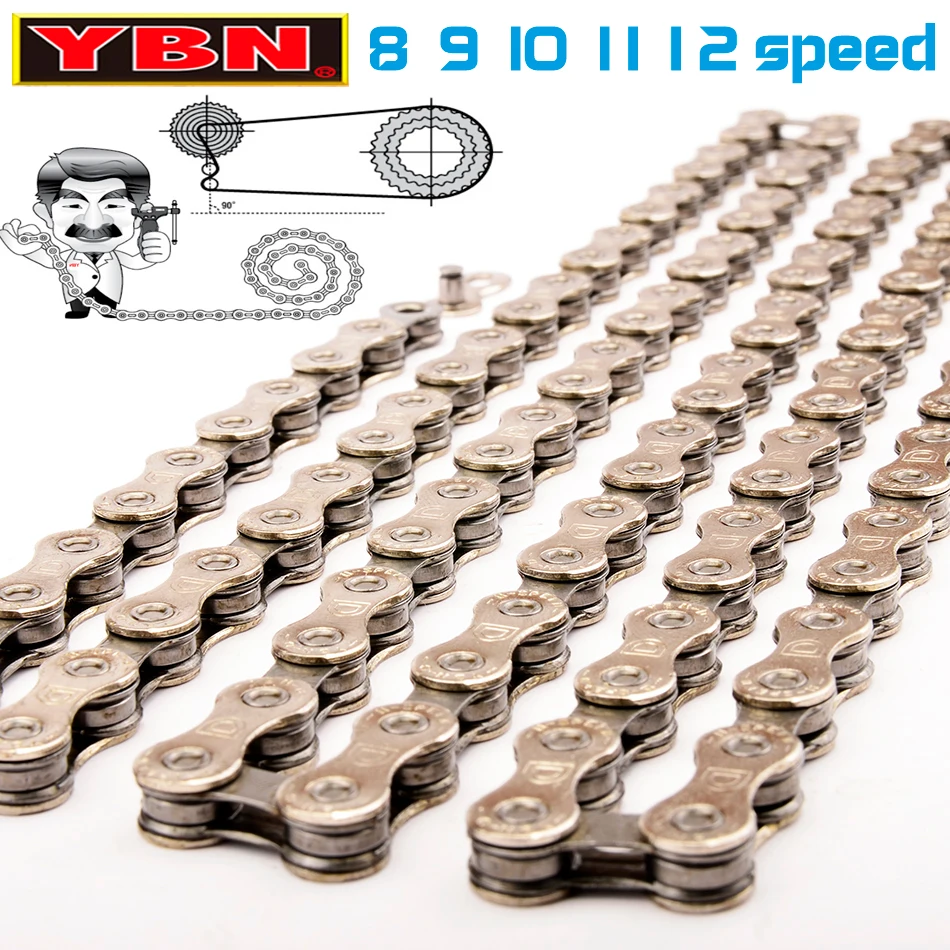 YBN SLF901-TI 9 Speed Chain 