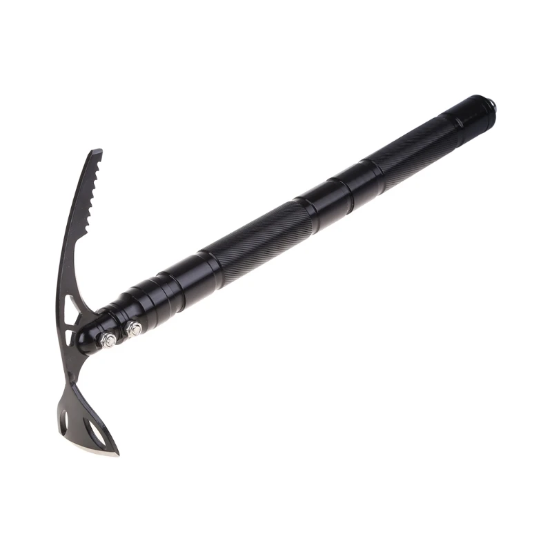 Multifunctional 2.09x13.38inch Tool Camping Pick Trowel Multi-function Pick Double-headed Small Hoe Small Hoe 2