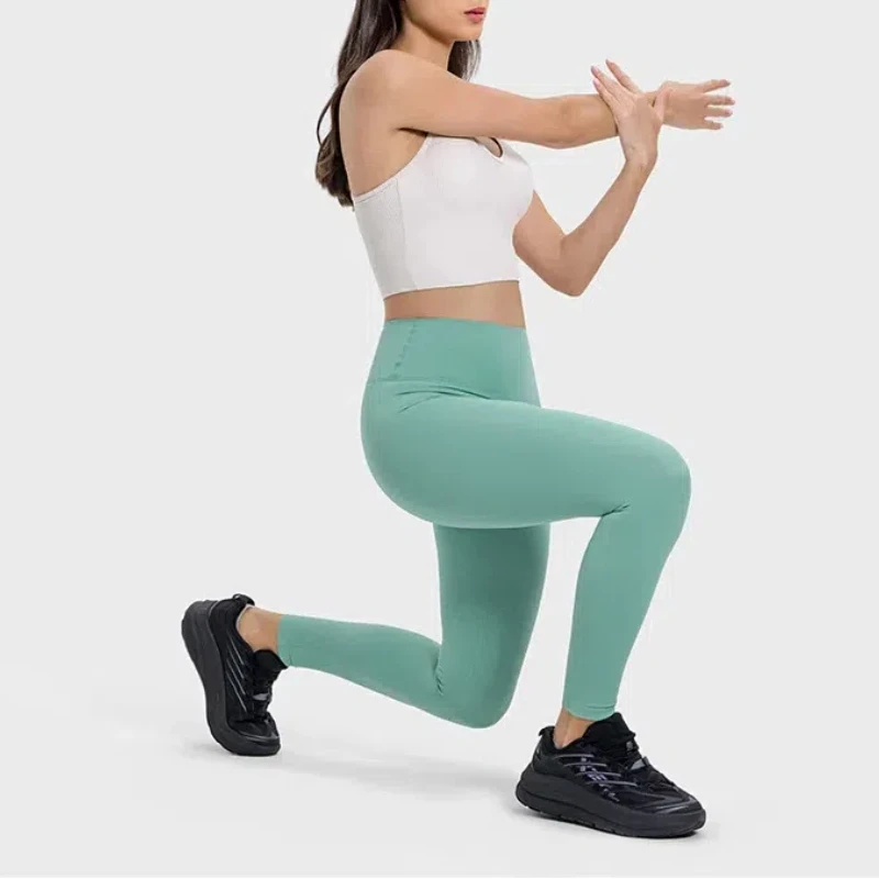 Yoga  29   Colors Pants Women Sexy V Butt Push Up Fitness High Waist Pants Gym Workout Female Sports Yoga Leggings