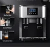 portable clear ice cube maker for cold drinks dispense ice maker with cold water and crushed ice 6