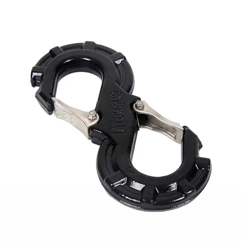 

S-Shape Quick Rescue Shackle Trailer Winch Hook Manganese Steel Auto Winch Trailer Shackle Winch Cable Hook For Commercial Use