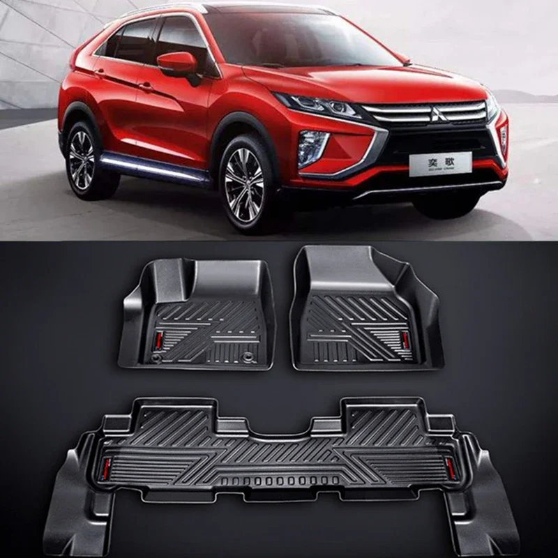 Utilizzare Per Mitsubishi Eclipse Crosss Tappetino Personalizzato Per Auto Tappetino Per Auto Per Tutte Le Stagioni Adatto Per Eclipse Crosss Tappetin