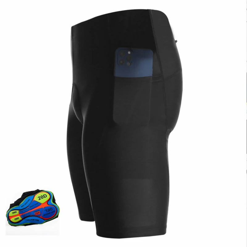 Pro Team 2021 Cycling Bibs Shorts Mountain Bike Breathable Mens Bike Gel Padded Bicycle Pants cycling breathable men Under Wear 2
