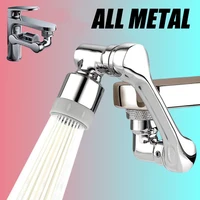 Metal 1080° Rotating Metal Faucet Sprayer Kitchen Saving Water Nozzle Tap Bathroom Faucet Extend Adaptor 22/24mm Bubbler 1