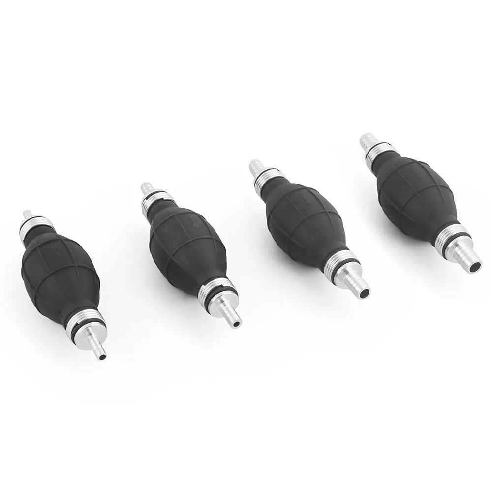 Fuel Pump 6mm/8mm/10mm/12mm Hand Rubber Aluminum Primer Bulb for Car Boat Marine Outboard