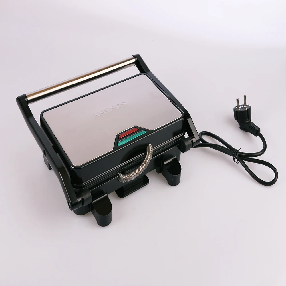 Description Picture 3 of itemHome Mini Steak Maker Burger Omelette Electric Sandwich Maker Non-stick Surface Grill Toaster Electric Breakfast Maker
