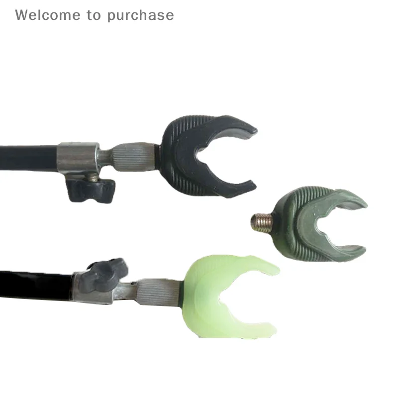 Rest Head Silicone Butt Rod Holder Gripper For Fishing Alarm And Buzz Bar Fishing Rod Holder Carp 1Pc