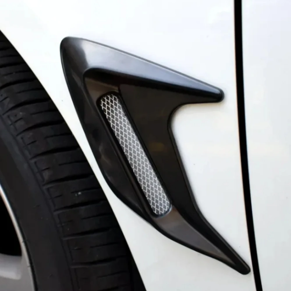 Car Accessories Universal Car Front Bumper Side Air Vent Car Splitter Wing Spoiler Canard For Mercedes Benz For Audi BMW Honda Nissa