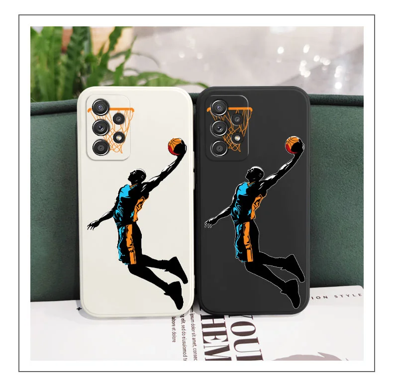 Wild Basketball Case For Samsung A56 A36 A26 A17 A16 A07 A06 A54 A34 A73 A53 A33 A23 A13 A72 A52 A32 A12 A22 A15 A25 A35 A55 5G