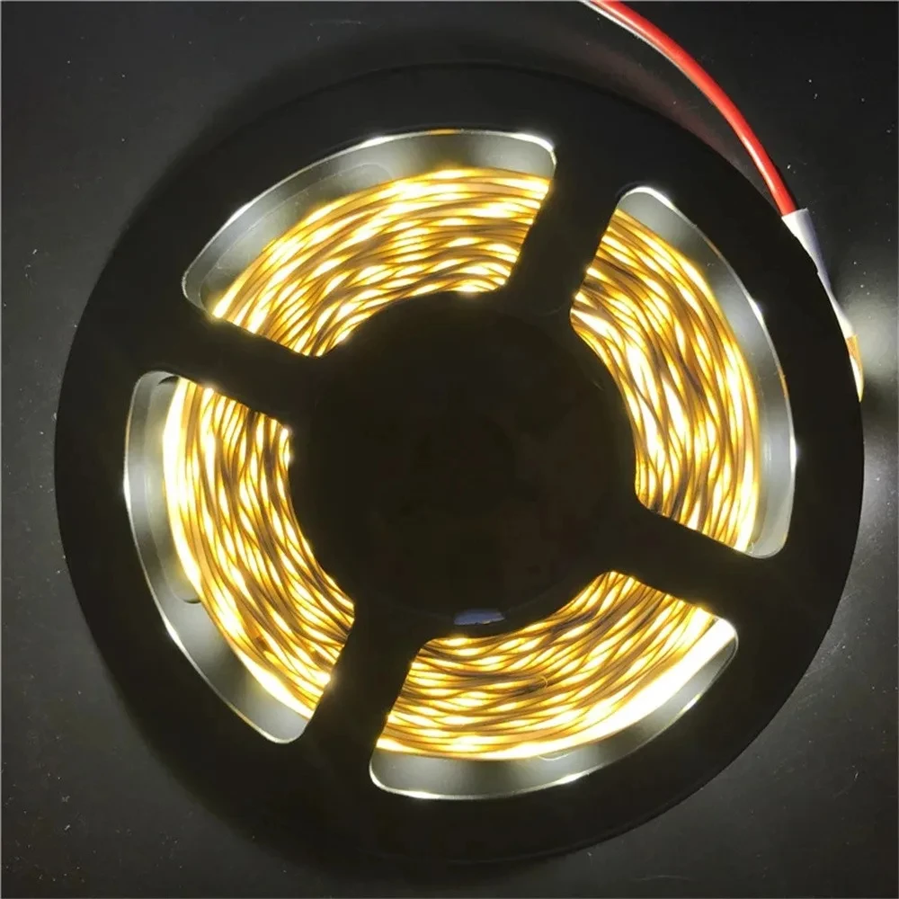 LED Strip Light 12V 5M 300 Leds SMD 2835 Diode Tape RGB & Single Colors High Quality LED Ribbon Flexible Home Decoration Lights - 4