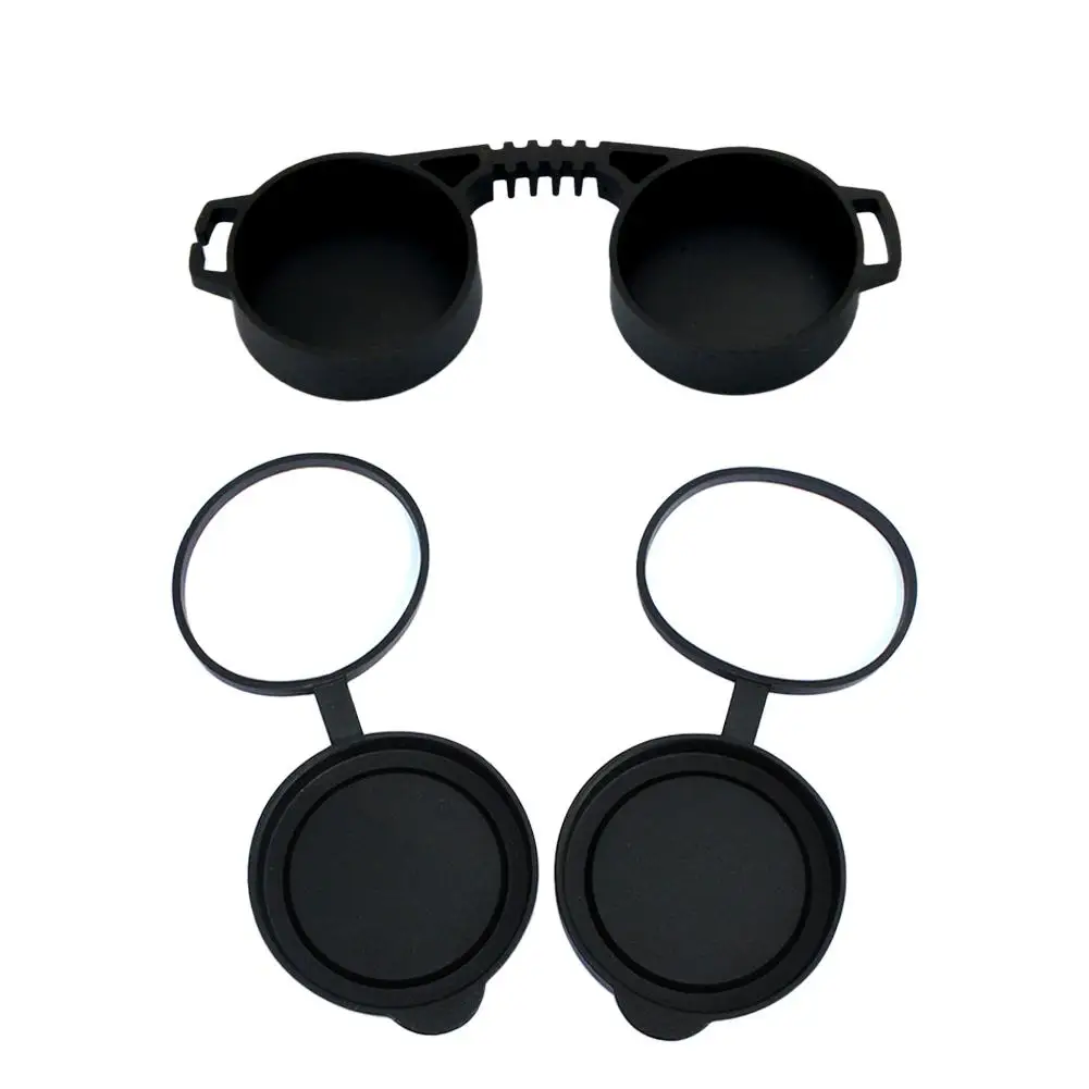 Binoculars Protective Cover 42mm/52mm Rubber Eyepiece Lens Prevention Cover Fire Objective Accessories Decoration Spyglass X7H6 binoculars protective cover