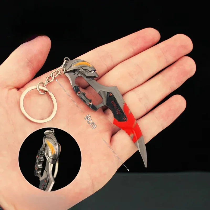 25cmナイフスキン アリーナブレイクアウト ミニ武器 キーホルダー アクセサリ 25cmナイフスキン アリーナブレイクアウト ミニ武器