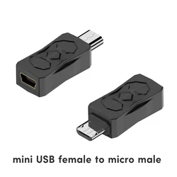 Universal USB to Micro USB Adapter Connector and Charger Converter (Mini usb to micro M)