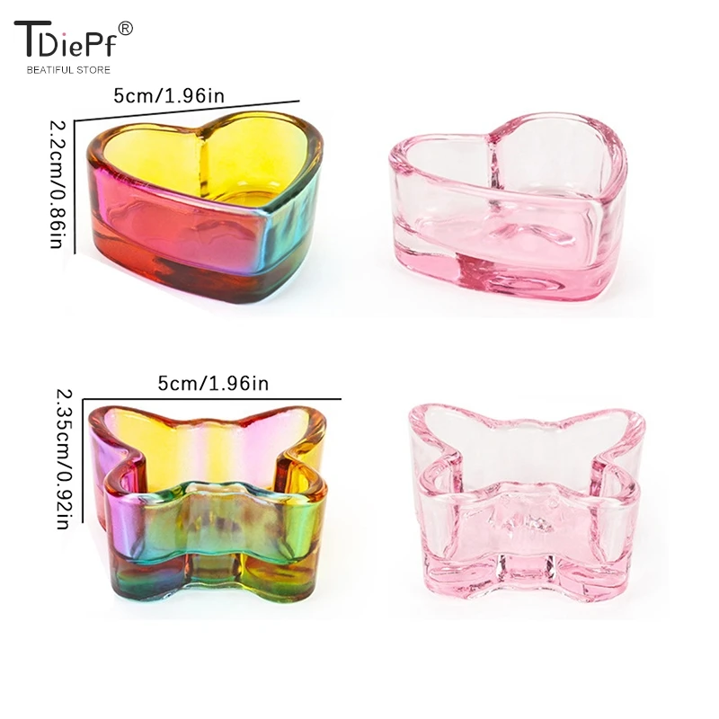 Nail Powder Manicure Tools Nail Acrylic Liquid Acrylic Nail Powder Nail Tools Crystal Glass Acrylic Powder Liquid Nail Pen Washing Cup Nail Powder Holder Container