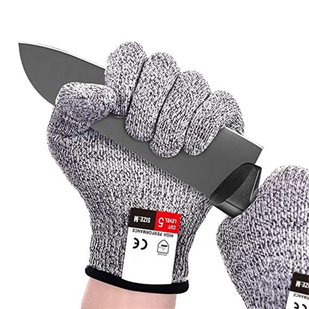 

High-strength Grade Level 5 Protection Safety Anti Cut Gloves Kitchen Cut Resistant Gloves For Fish Meat Cutting Safety Gloves