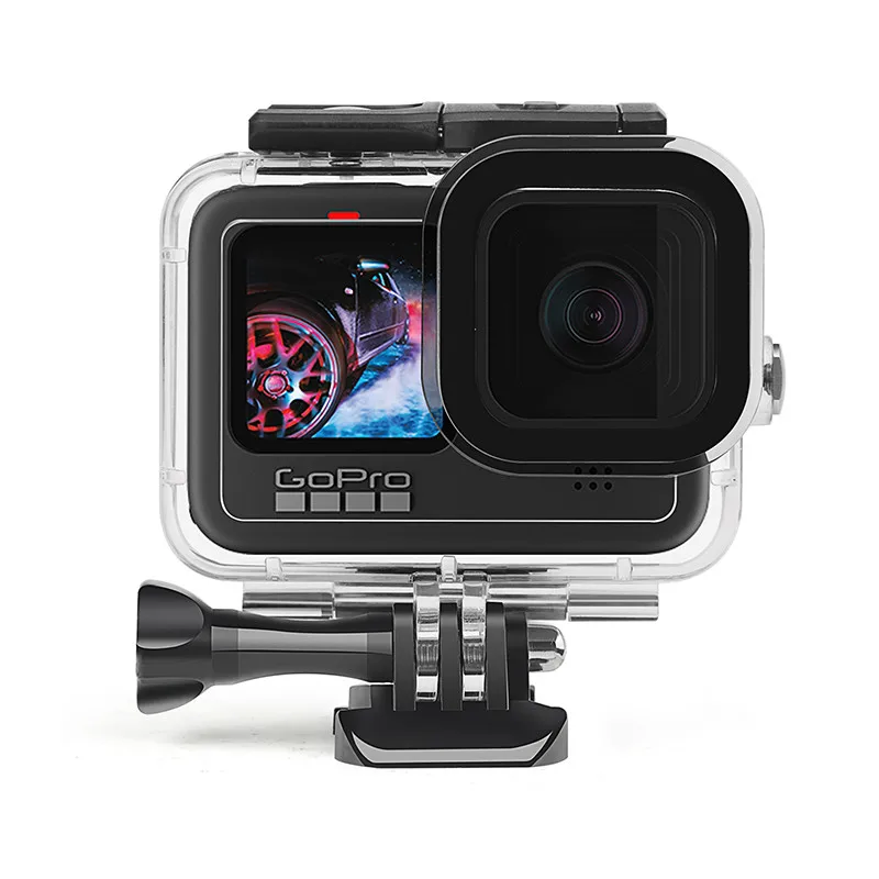 

Waterproof Housing Case for Go Pro Hero 11 10 9 Protective 60M Underwater Dive Case Shell Accessories for Go Pro Accessories