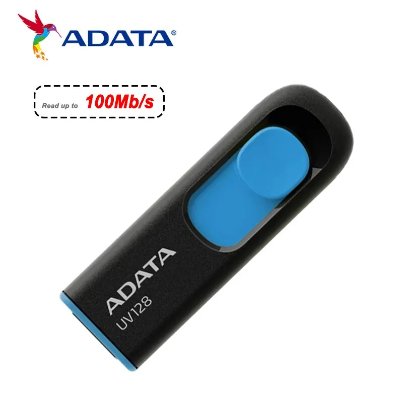 Adata Usb Flash Drive Usb 3.2 Portachiavi Per Trasferimento Dati 100 Mb/S Flash Drive Memory Card Pendrive 16Gb 32Gb 64Gb 128Gb Per Computer