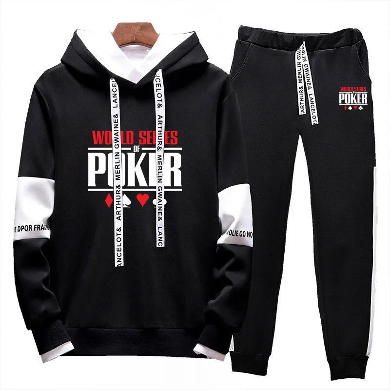 world-series-of-poker-men-spring-autumn-hooded-sweatshirt-drawstring-outfit-sportswear-fashion-printed-sweatsuit-two-piece-set